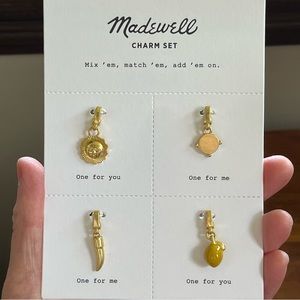 Madewell Set of 4 Sundial Anthology Charms